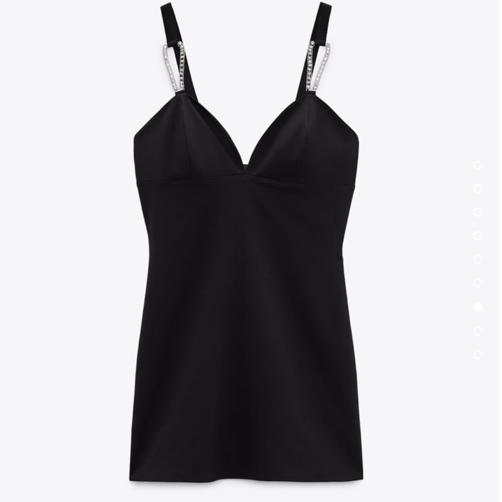 Zara Sparkly Strap Dress